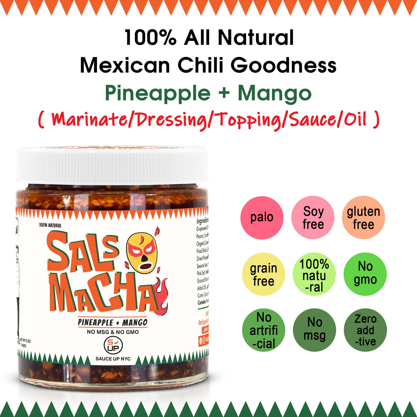Salsa Macha - Pinapple + Mango