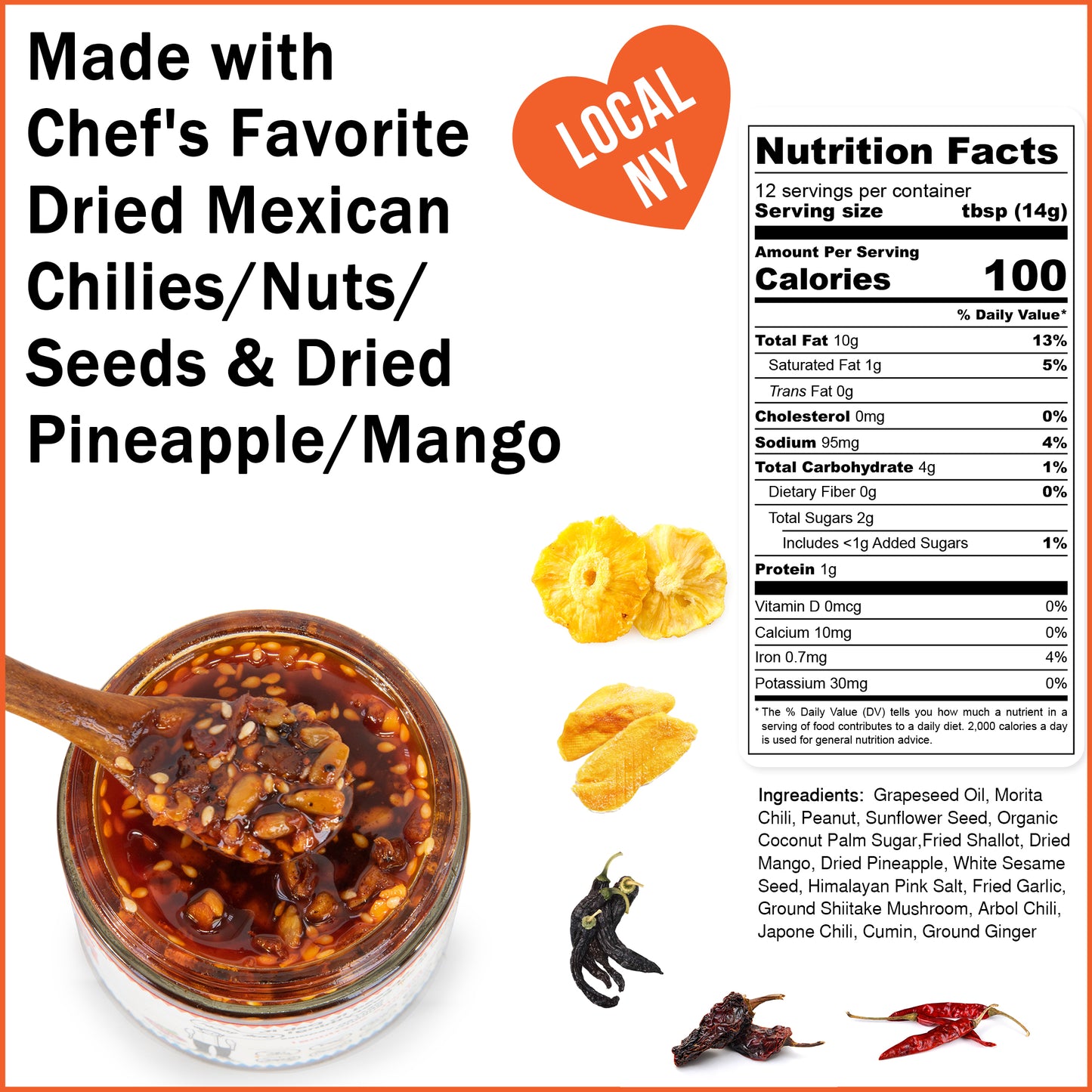 Salsa Macha - Pinapple + Mango