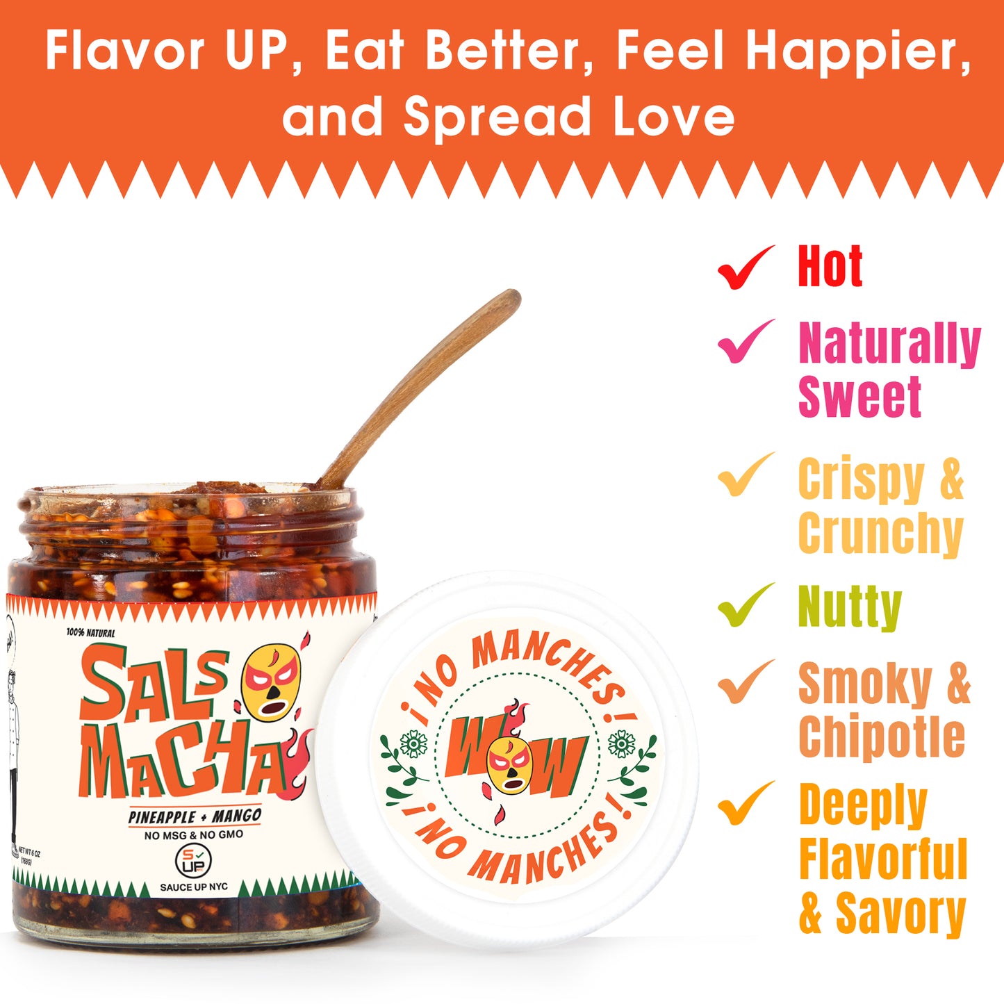 Flavor Explosion Trio: Truffle Bliss, Sweet & Spicy Pineapple Mango, and Garlic Chip Goodness - 3pk