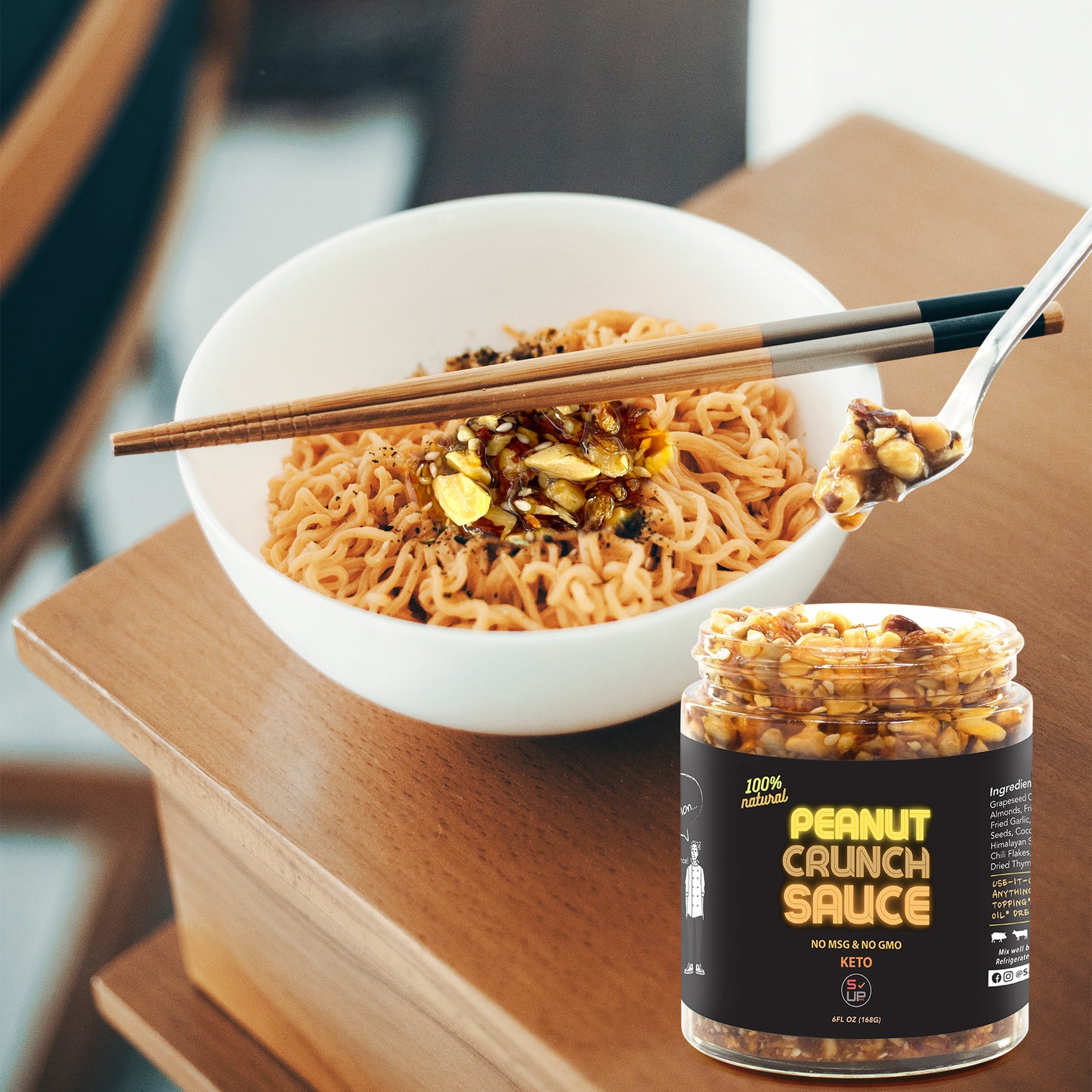 Peanut Crunch Sauce - 3 PK