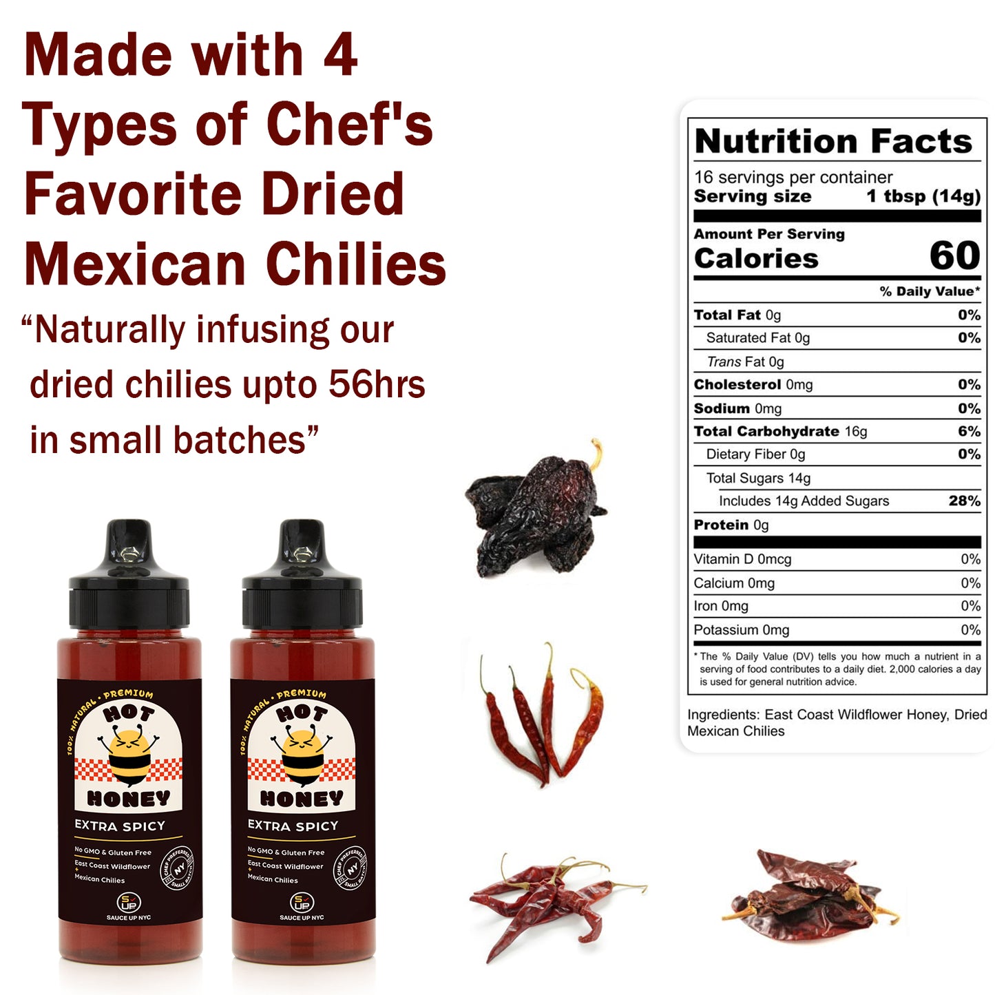 Hot Honey - Spicy 3PK