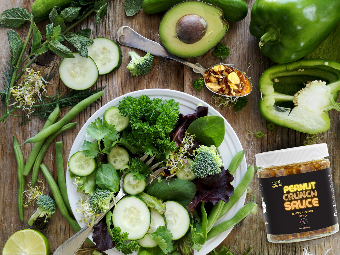 Peanut Crunch Sauce