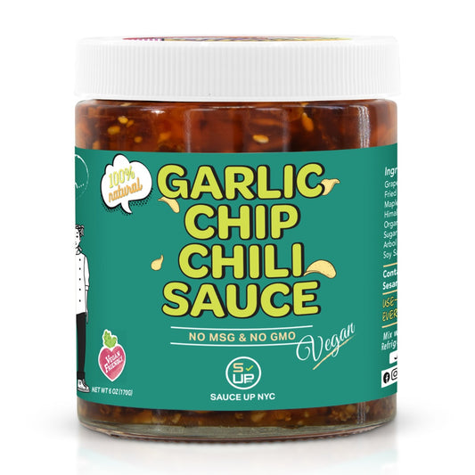 Garlic Chip Chili Sauce ( Vegan )