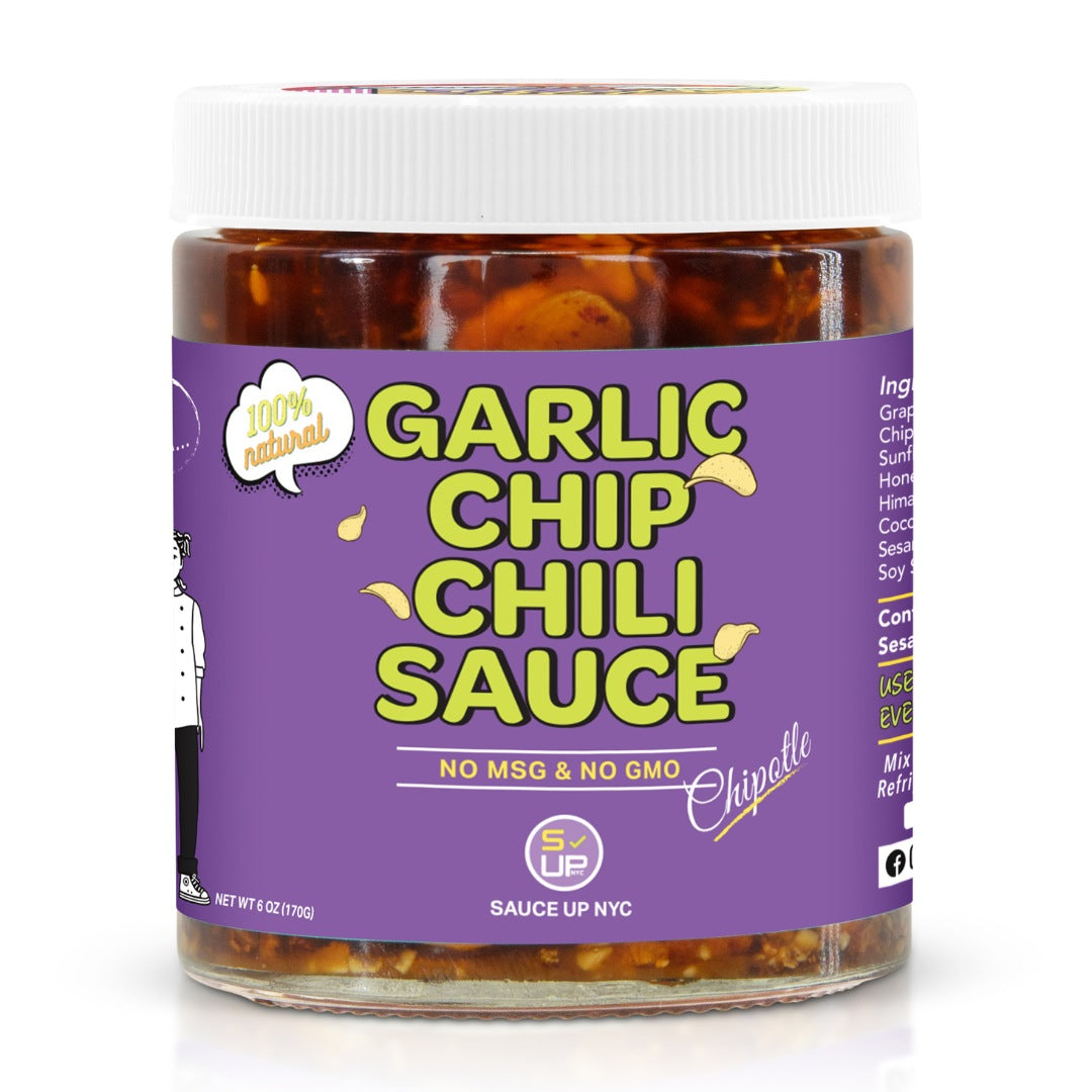 Garlic Chip Chili Sauce ( Chipotle )