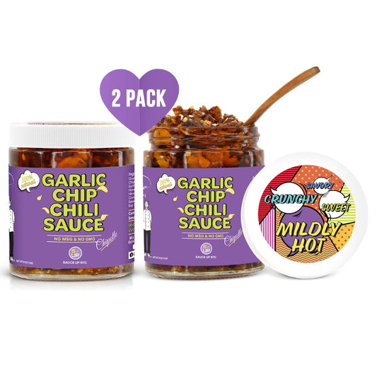 Garlic Chip Chili Sauce ( Chipotle ) - 2PK