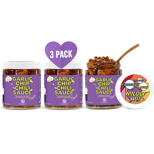 Garlic Chip Chili Sauce (Chipotle) - 3PK