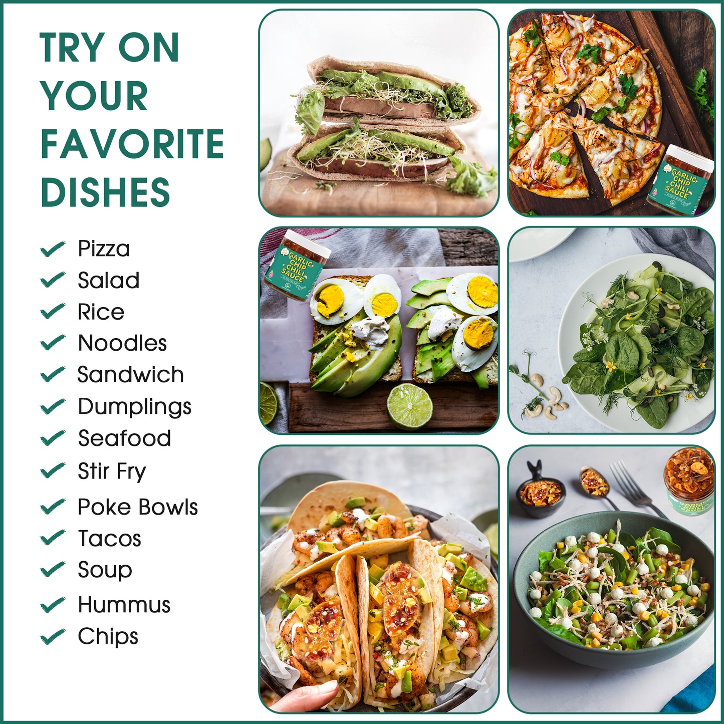 Garlic Chip Chili Sauce ( Vegan )