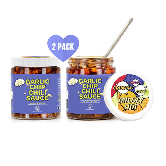 Garlic Chip Chili Sauce 2PK
