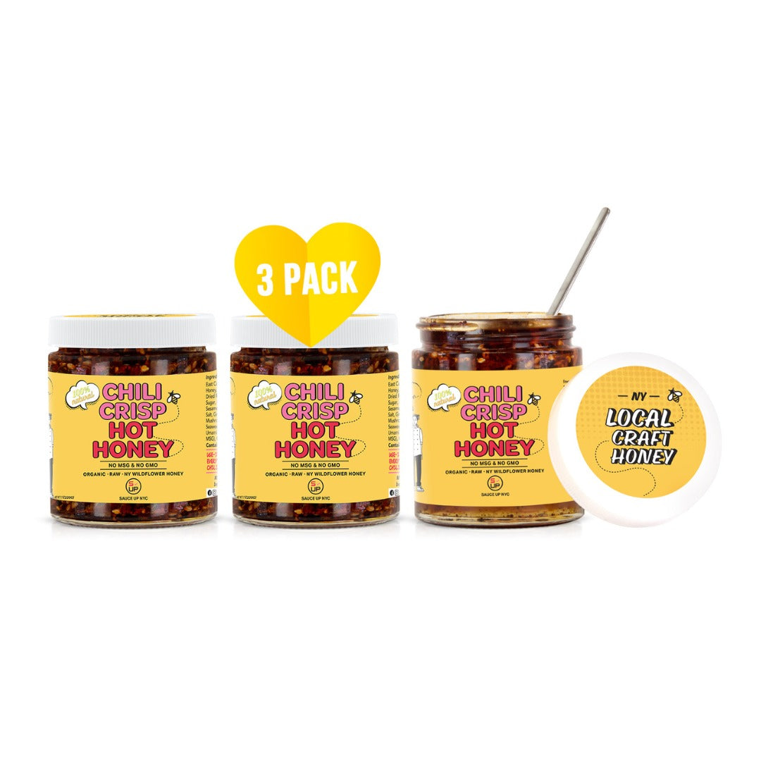 Chili Crisp Hot Honey 3PK