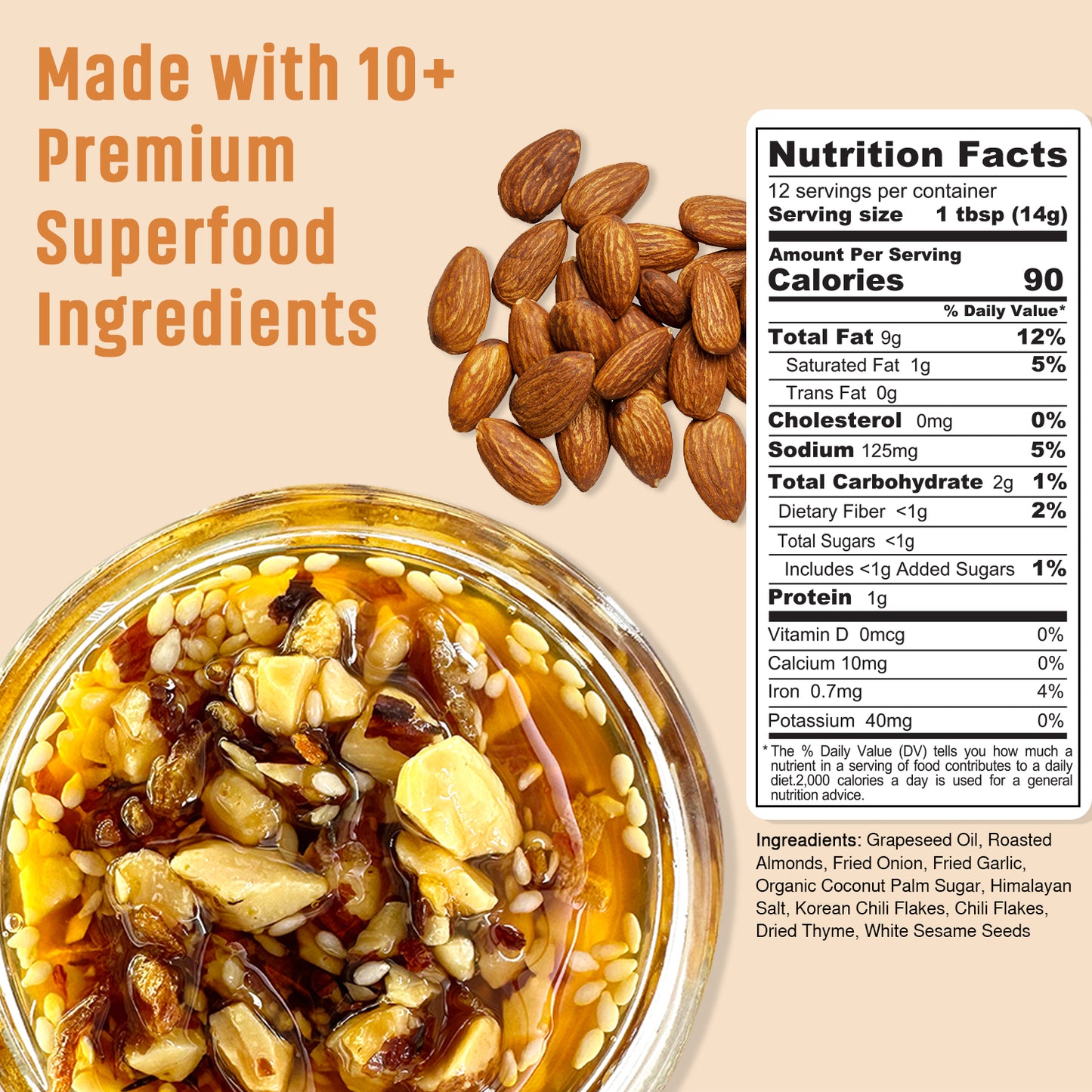 Almond Crunch Sauce - 3 PK