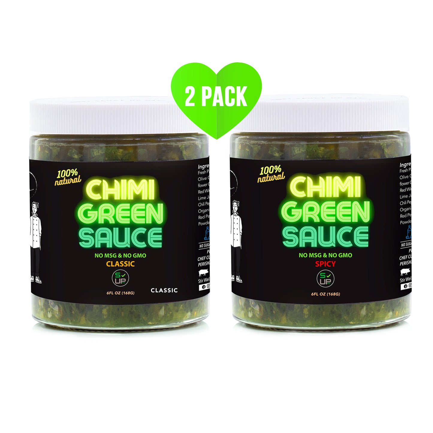 ( Classic + Spicy ) - 2PK