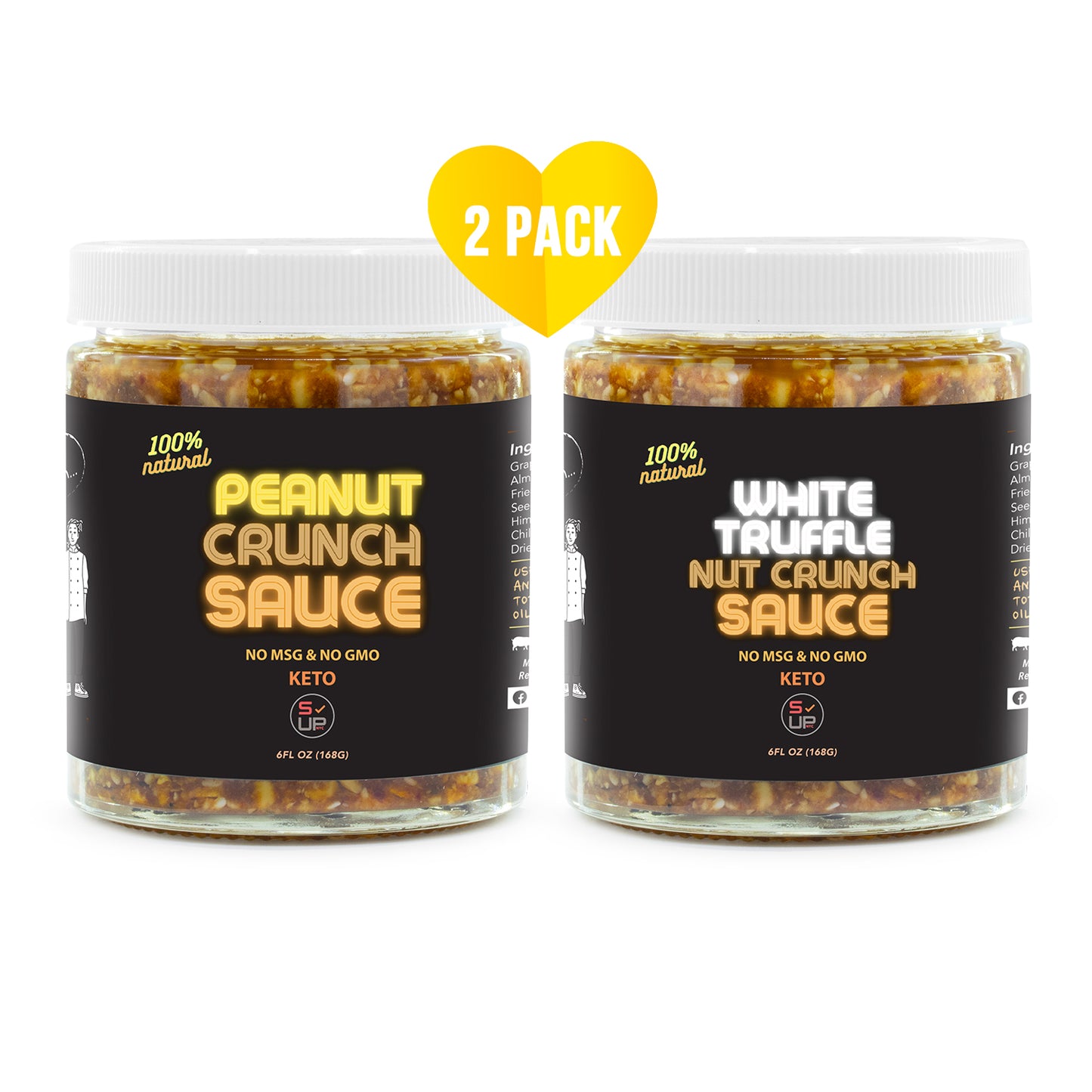 ( Peanut + White Truffle ) - 2PK