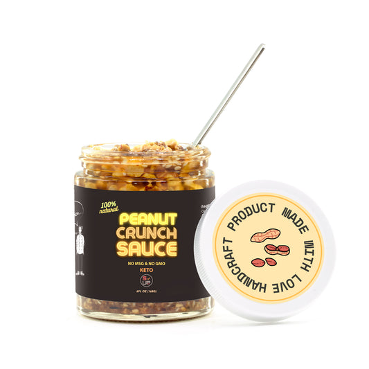 Almond + Peanut + White Truffle Nut - Crunch Sauce
