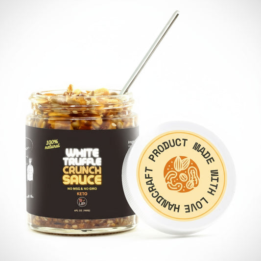 WHITE TRUFFLE NUT-CRUNCH SAUCE