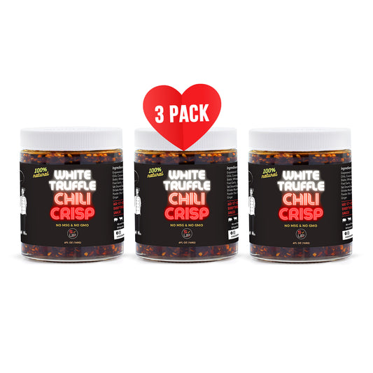 Chili Crisp Sauce - White Truffle - 3 PK