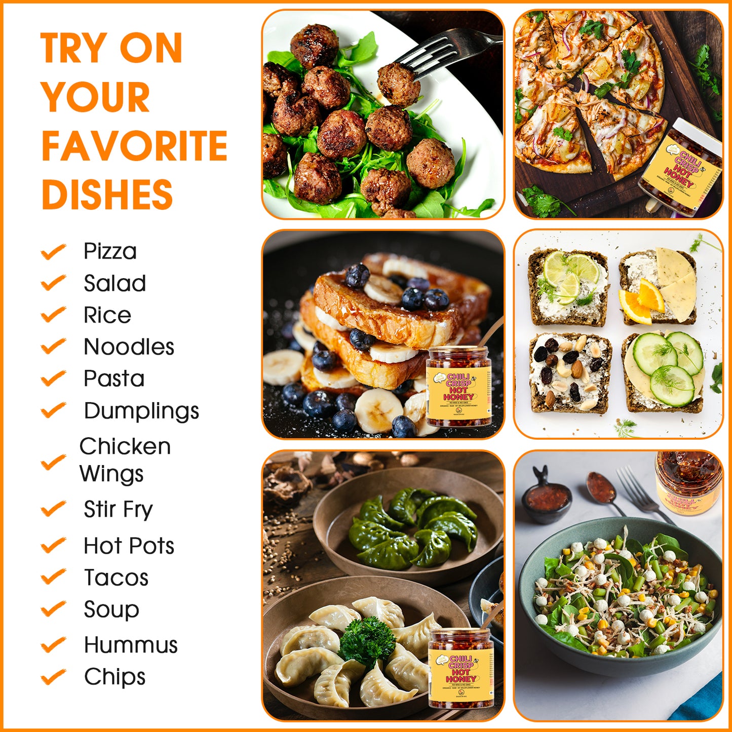 Chili Crisp Hot Honey