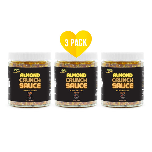Almond Crunch Sauce - 3 PK