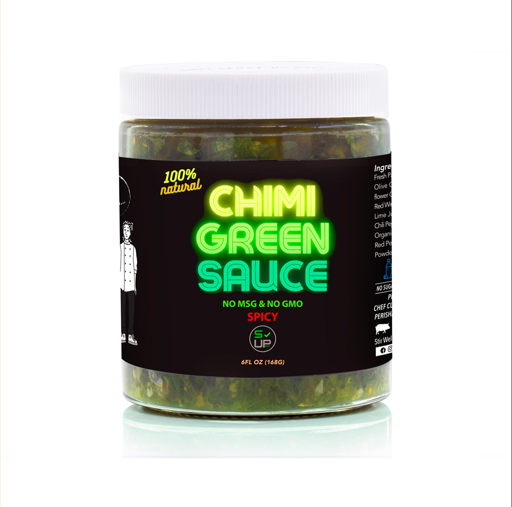 Chimi Green Sauce - Extra Spicy