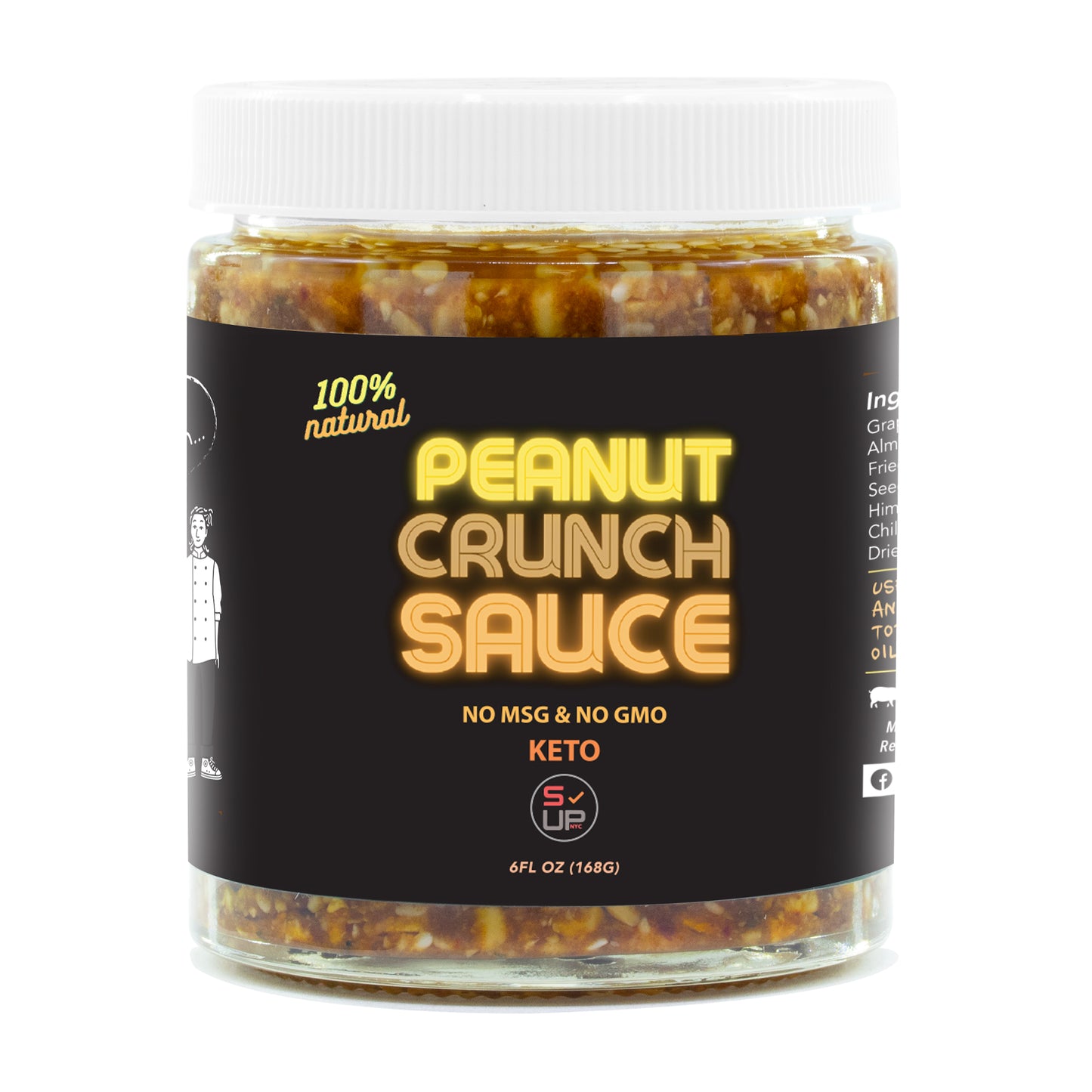 Peanut Crunch Sauce
